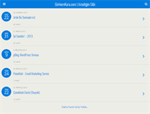 Tablet Screenshot of gorkemkara.com